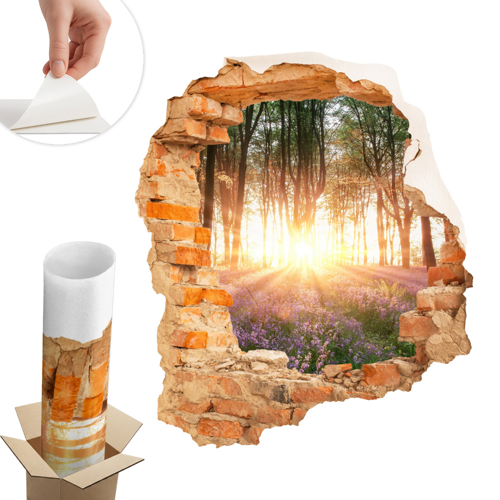 Falmatrica lyuk a falon 85x100 Erdőáttörés