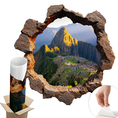 Falmatrica lyuk a falon 100x99 Sziklaablak