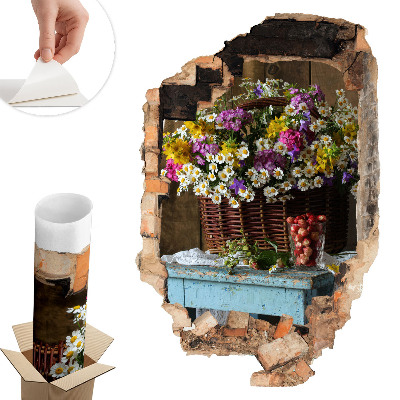 Falmatrica lyuk a falon 86x130 Rusztikus báj