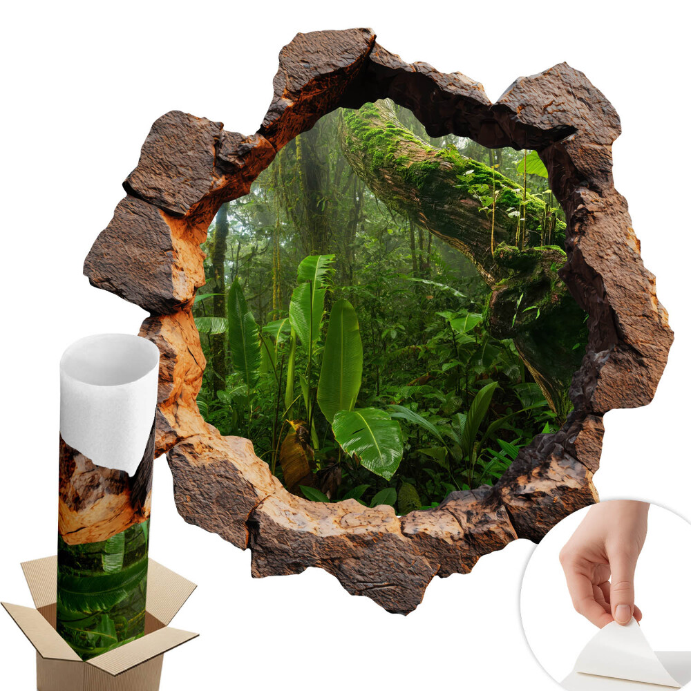 Falmatrica lyuk a falon 130x129 Zöld csoda