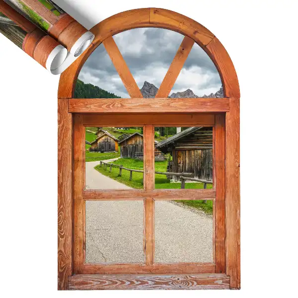 3d ablak falmatrica 39x60 Ablak kilátás