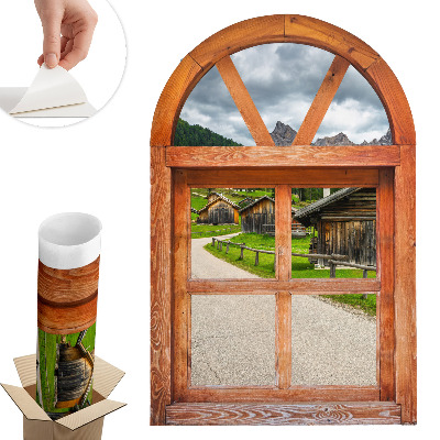 3d ablak falmatrica 39x60 Ablak kilátás