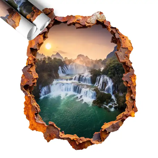 3D falmatrica lyuk 50x60 Természetes panoráma