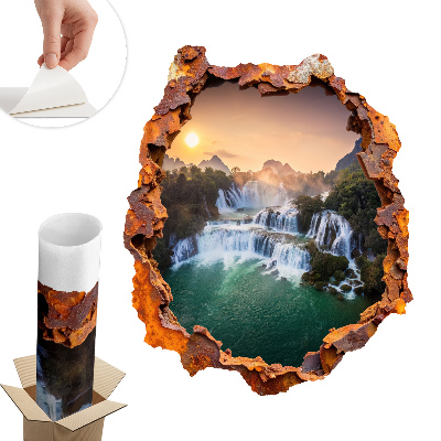 3D falmatrica lyuk 50x60 Természetes panoráma