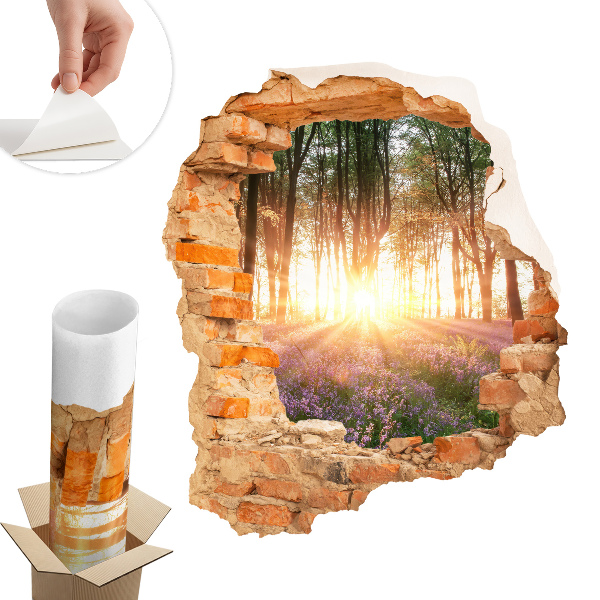3D falmatrica lyuk 68x80 Erdőáttörés