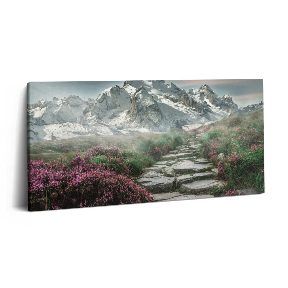 Vászonfotó 100x50 Kőút a hegyekben