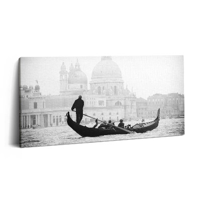 Vászonfotó 100x50 Gondola a városra néző kilátással