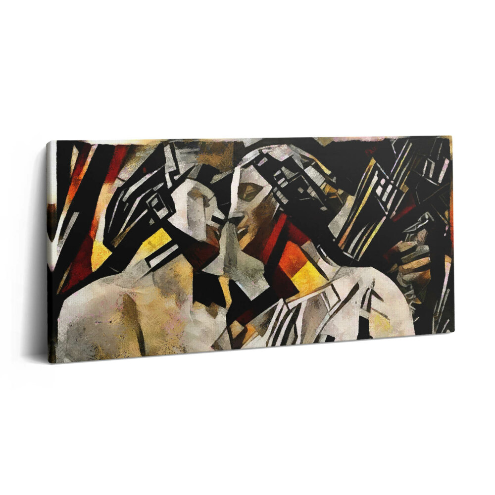 Vászonfotó 100x50 Barokk korabeli ólomüveg művészet