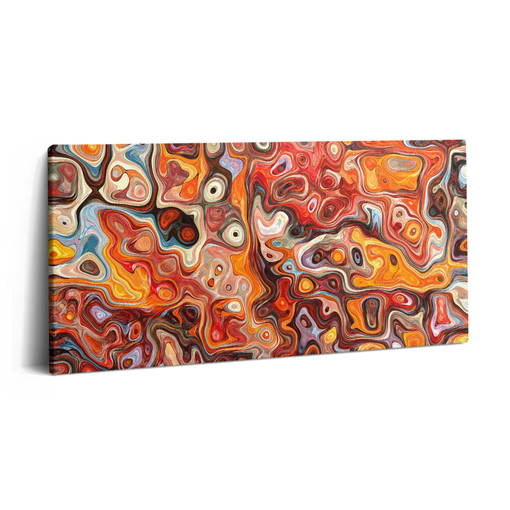 Vászonfotó 100x50 Absztrakt káosz - nagyszerű improvizáció