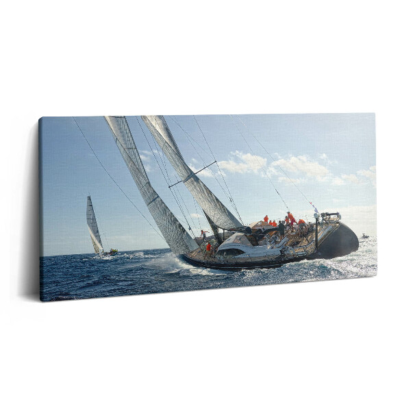 Vászonfotó 100x50 Vitorlás regatta