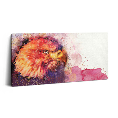 Vászonfotó 100x50 Akvarell sas madár