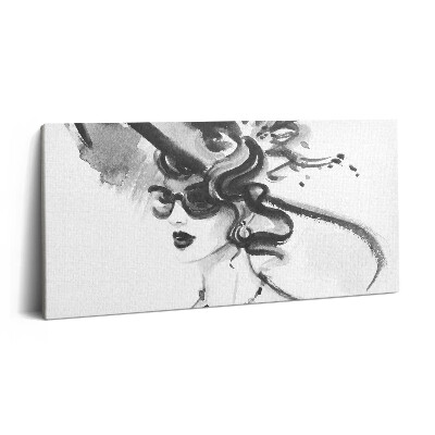 Vászonfotó 100x50 Divatos nő
