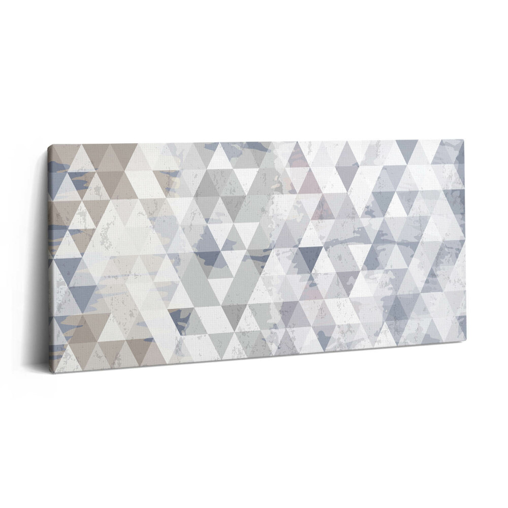 Vászonfotó 100x50 Geometrikus minta háromszögekkel