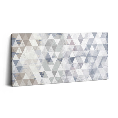 Vászonfotó 100x50 Geometrikus minta háromszögekkel