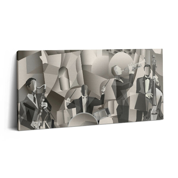 Vászonfotó 100x50 Geometrikus figurák zenekar