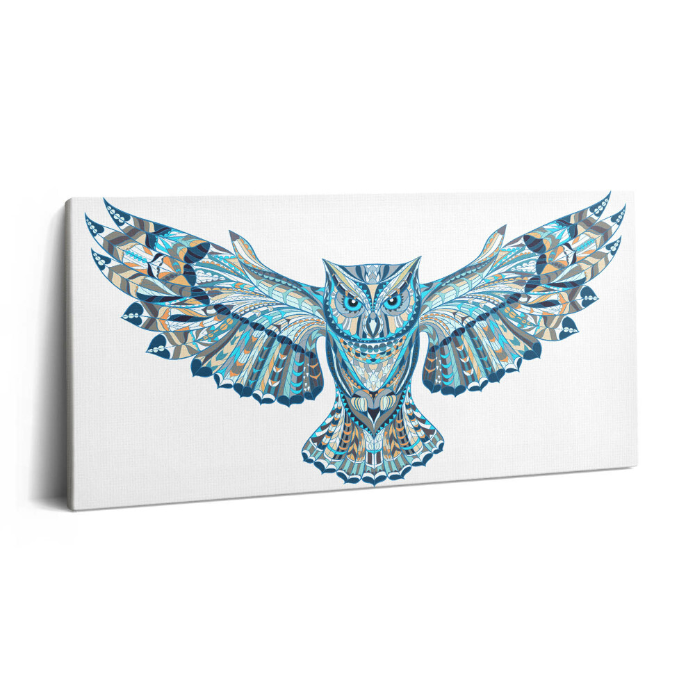 Vászonfotó 100x50 Bagoly repülés közben