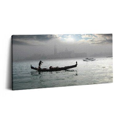 Vászonfotó 100x50 Velencei gondolák