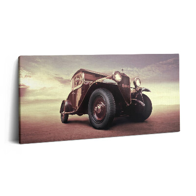 Vászonfotó 100x50 Szüreti stílusú autó