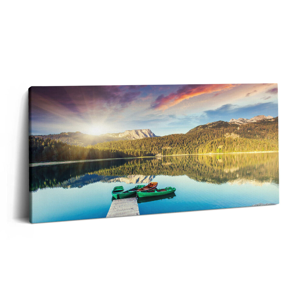 Vászonfotó 100x50 Folyami tájkép