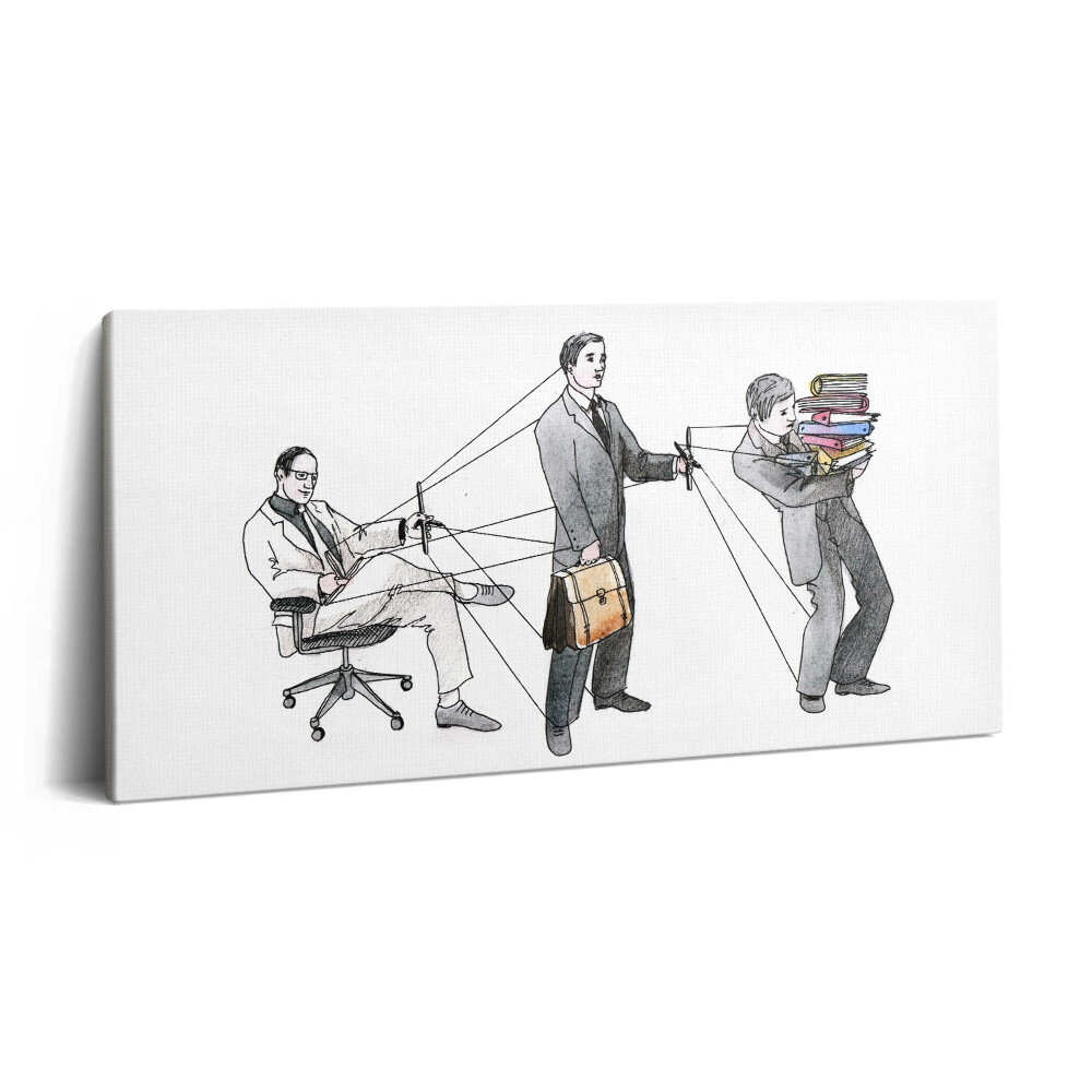 Vászonfotó 100x50 Emberek-babák