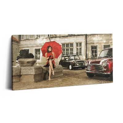 Vászonfotó 100x50 Régi iskolai autók