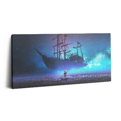 Vászonfotó 100x50 Vitorlás fantázia