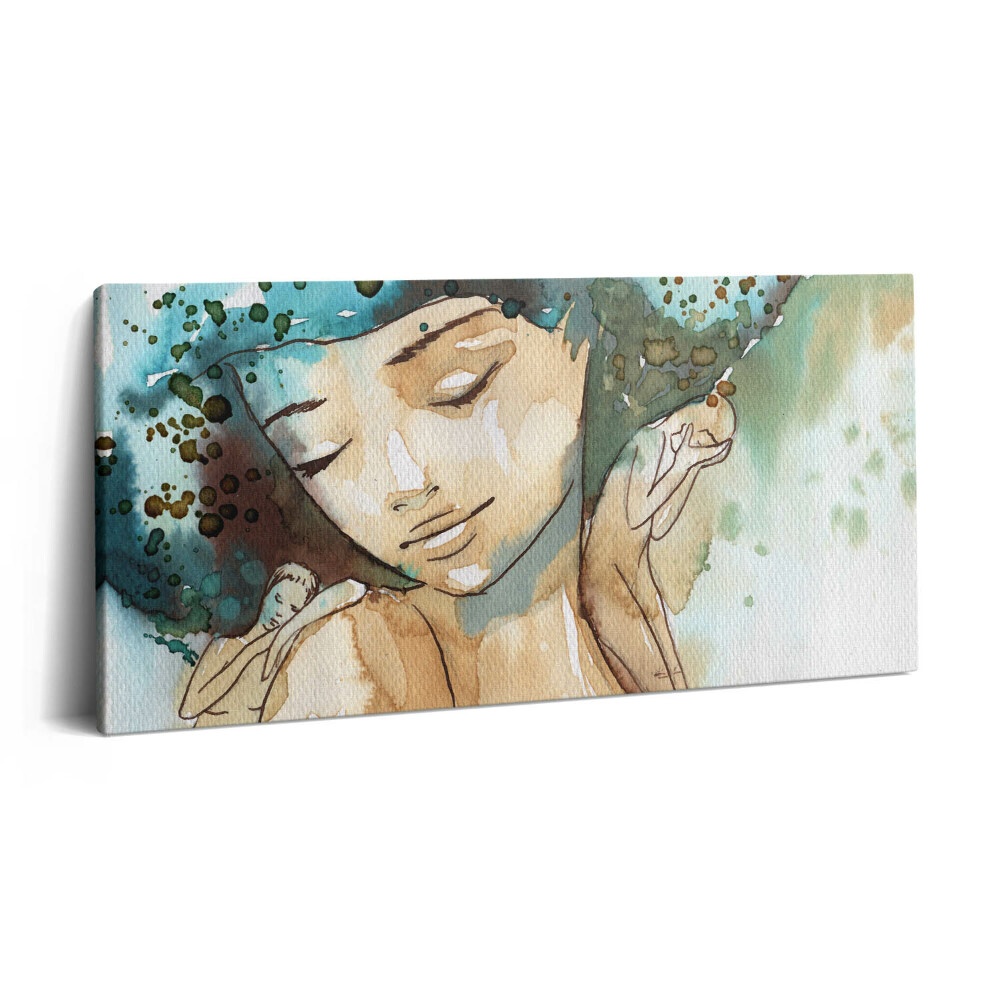 Vászonfotó 100x50 Absztrakt nő