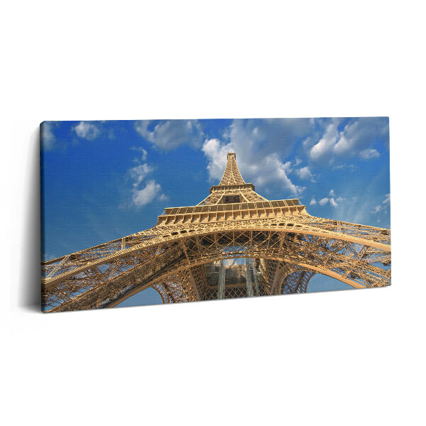Vászonfotó 100x50 Az Eiffel-torony Franciaországban