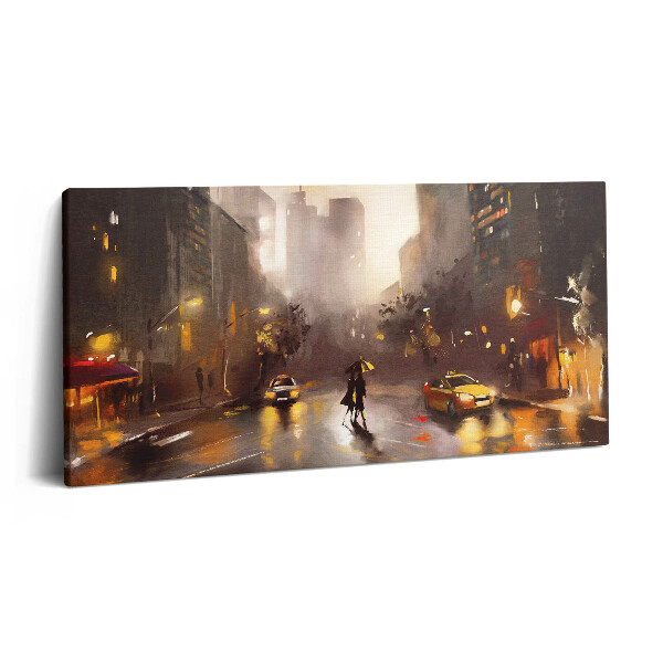 Vászonfotó 100x50 New York utcai látképe