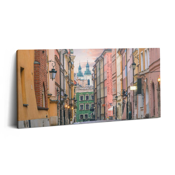 Vászonfotó 100x50 Varsó óvárosa