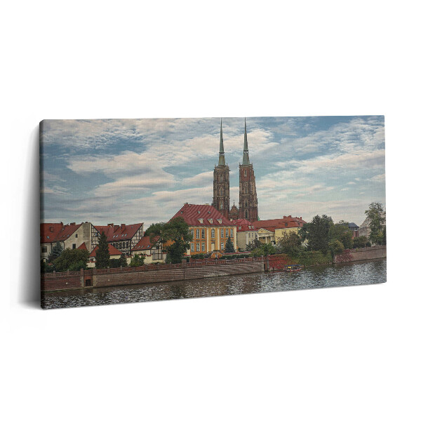 Vászonfotó 100x50 Templom Breslauban