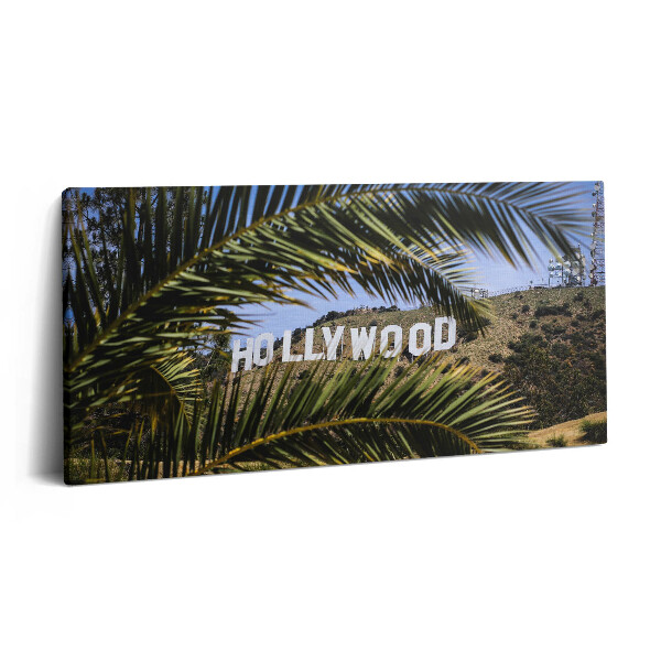 Vászonfotó 100x50 Hollywoodi jel Los Angelesben