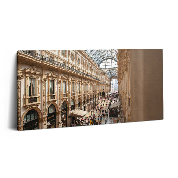 Vászonfotó 100x50 Galleria Vittorio Emanuele II Olaszországban