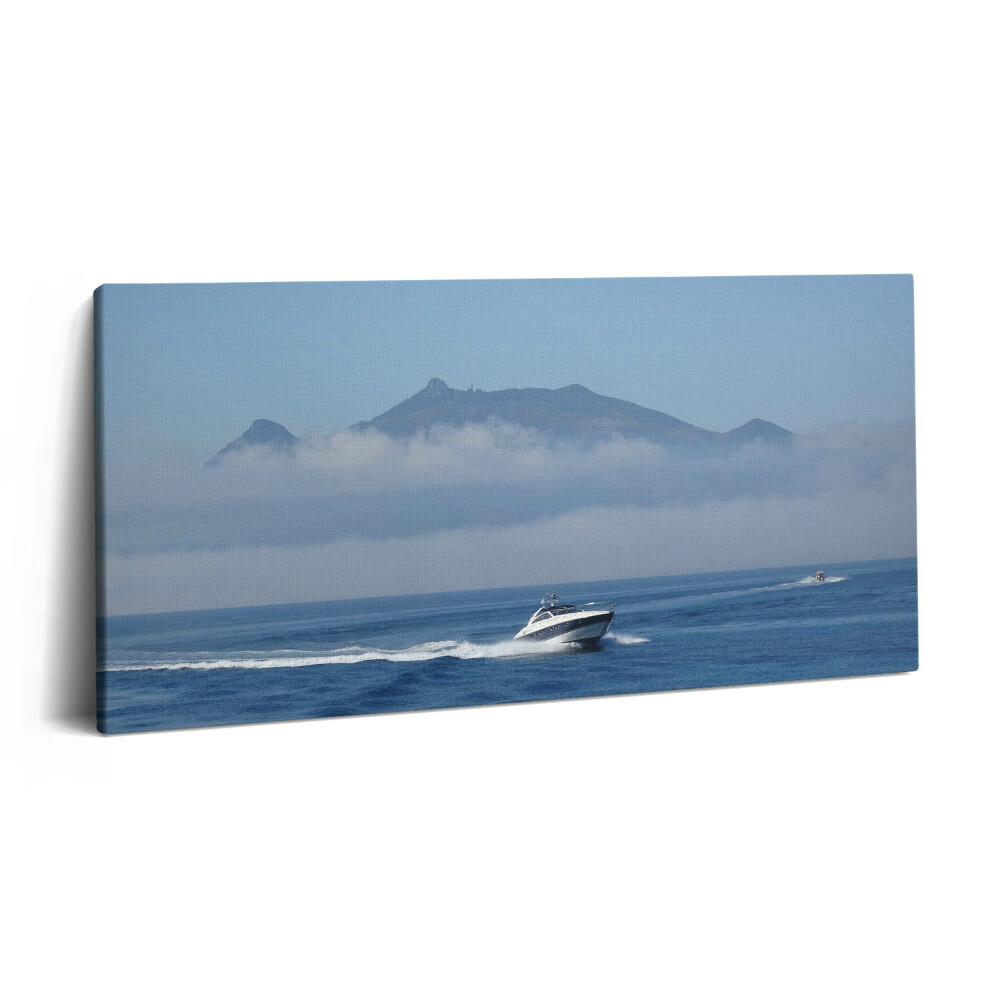 Vászonfotó 100x50 Vitorlás az óceánon