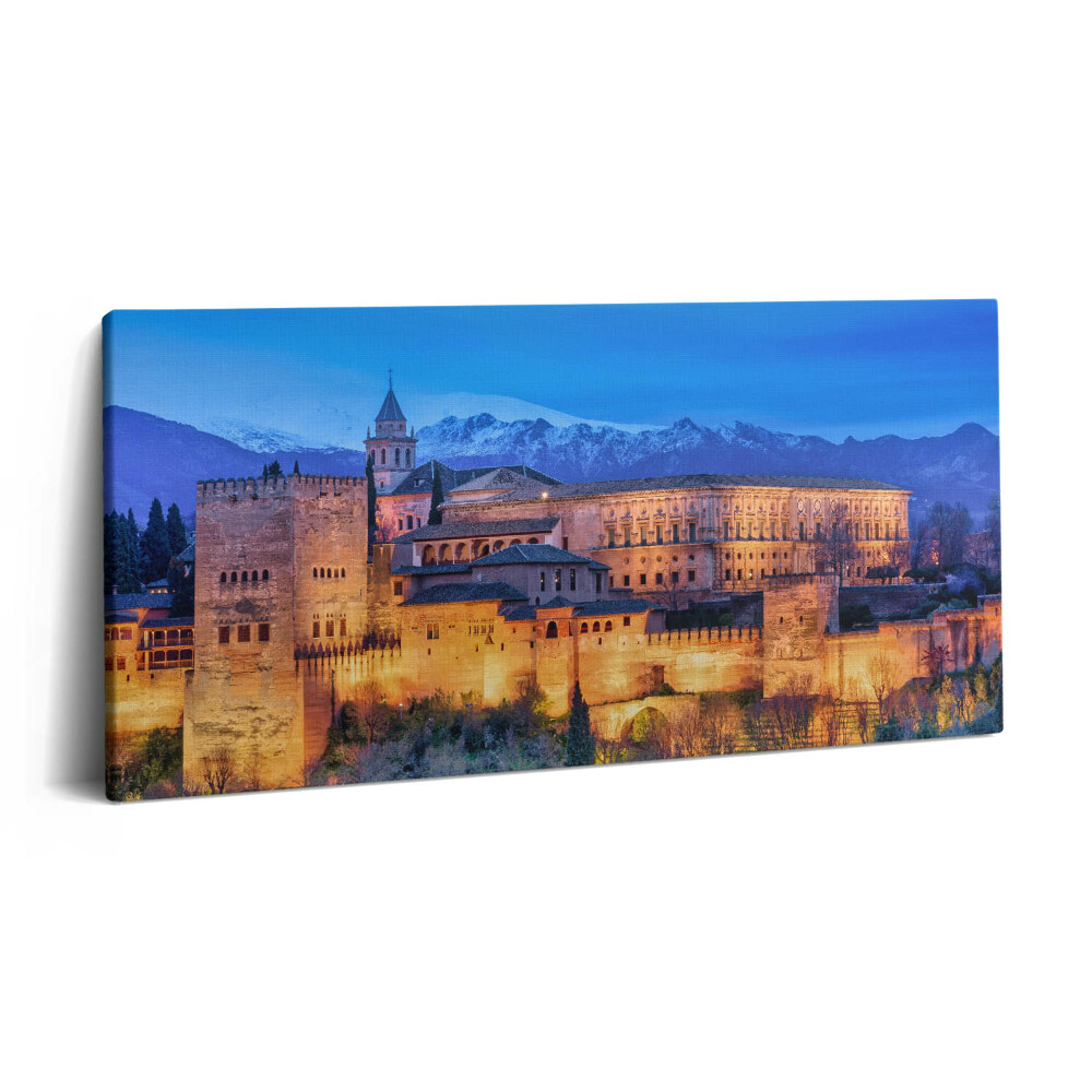 Vászonfotó 100x50 Granada andalúziai falai