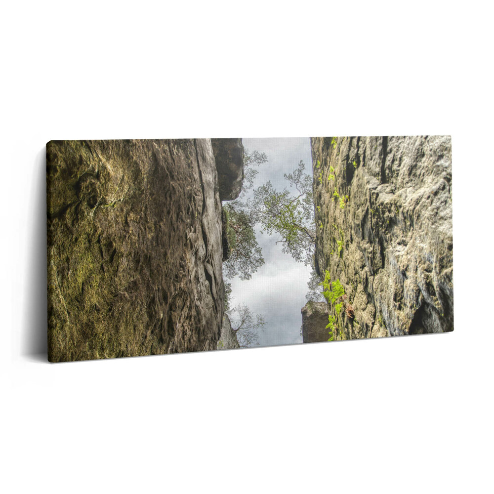 Vászonfotó 100x50 Sziklaváros a Cseh Köztársaságban