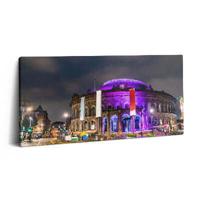 Vászonfotó 100x50 Kukoricapiac Leedsben Angliában