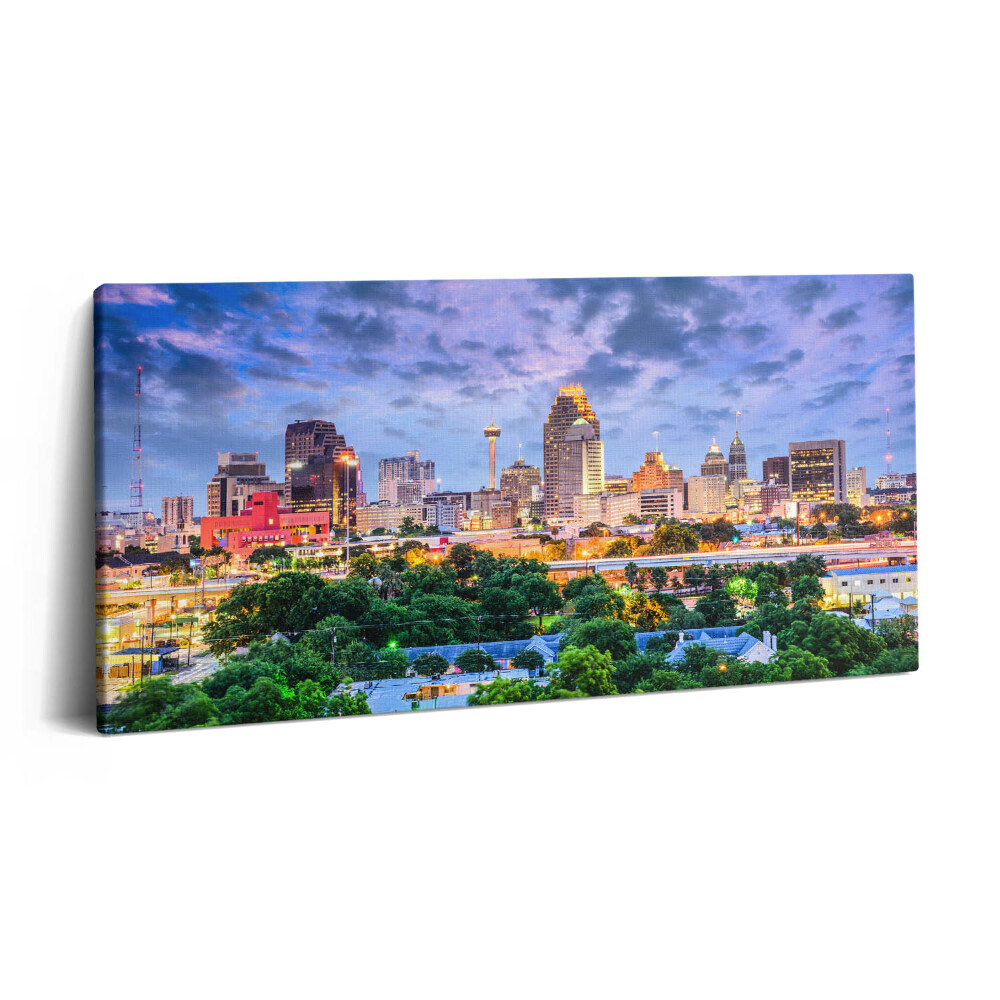 Vászonfotó 100x50 San Antonio városkép