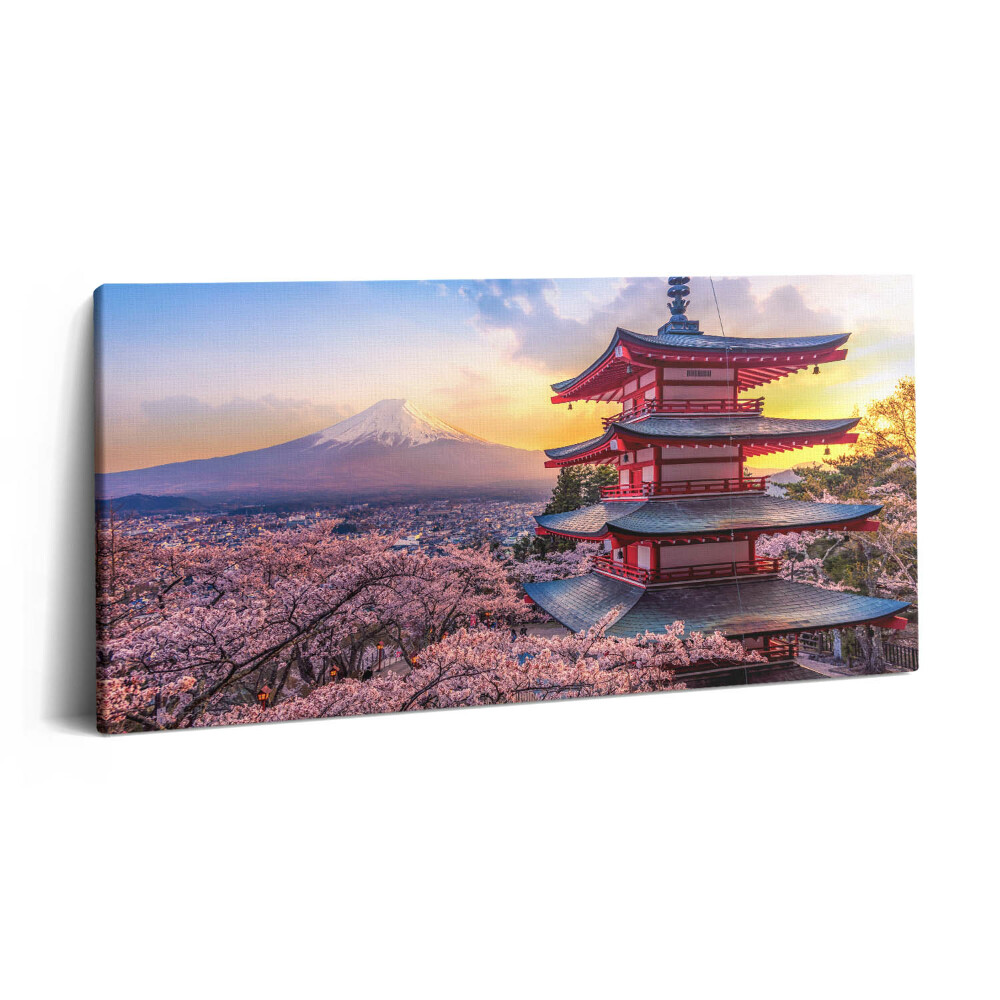 Vászonfotó 100x50 Japán építkezés
