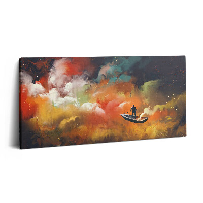 Vászonkép nyomtatás 120x60 A felnőtt élet absztrakt fogalma