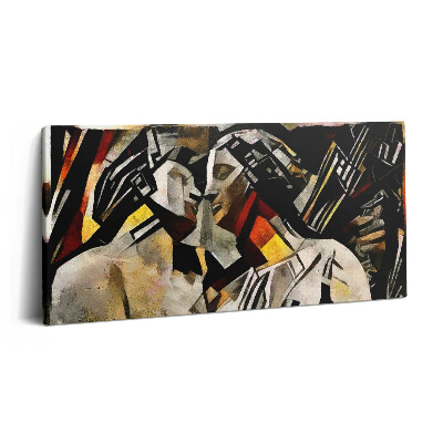 Vászonkép nyomtatás 120x60 Barokk korabeli ólomüveg művészet