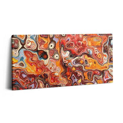 Vászonkép nyomtatás 120x60 Absztrakt káosz - nagyszerű improvizáció
