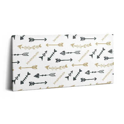 Vászonkép nyomtatás 120x60 Hipszter geometriai minta