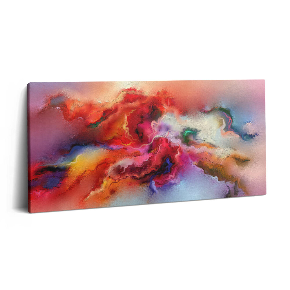 Vászonkép nyomtatás 120x60 Kiömlött festék