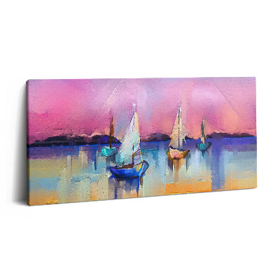 Vászonkép nyomtatás 120x60 Tengeri táj