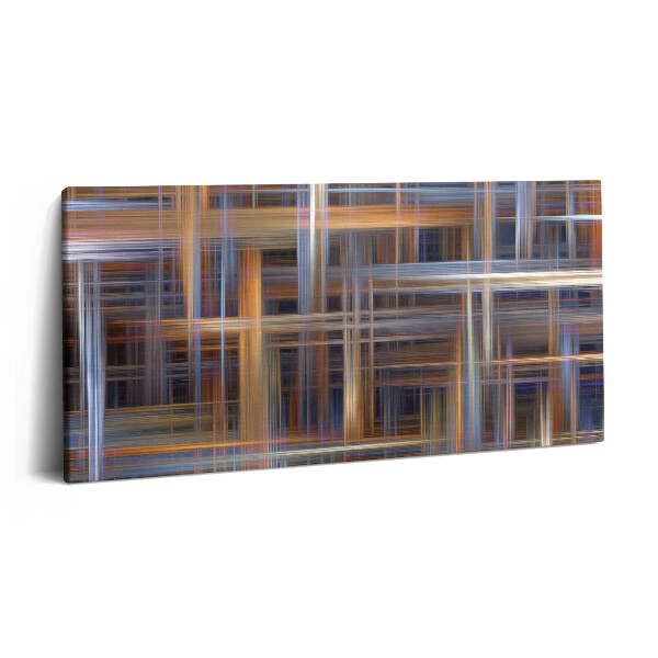 Vászonkép nyomtatás 120x60 Geometriai absztrakció