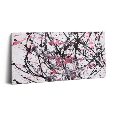 Vászonkép nyomtatás 120x60 Absztrakt ecsetvonások