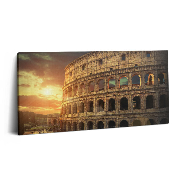 Vászonkép nyomtatás 120x60 Római Colosseum