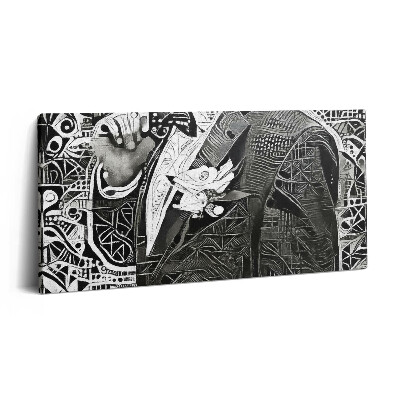 Vászonkép nyomtatás 120x60 Öltönyös férfi