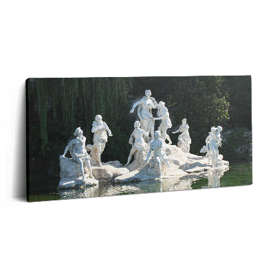 Vászonkép nyomtatás 120x60 A nápolyi Caserta királyi palota